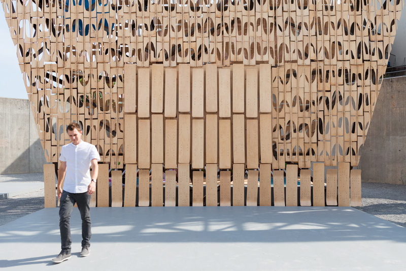 Illustration for article titled MoMA's New Playground Is Woven From the Bones of 3,000 Skateboards